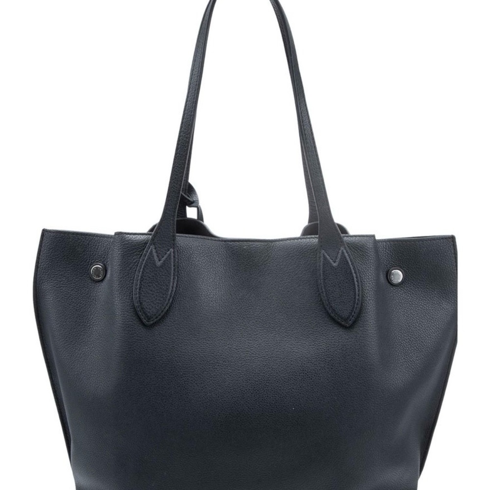 Louis Vuitton Black Leather Tote Bag - Picture 4 of 6